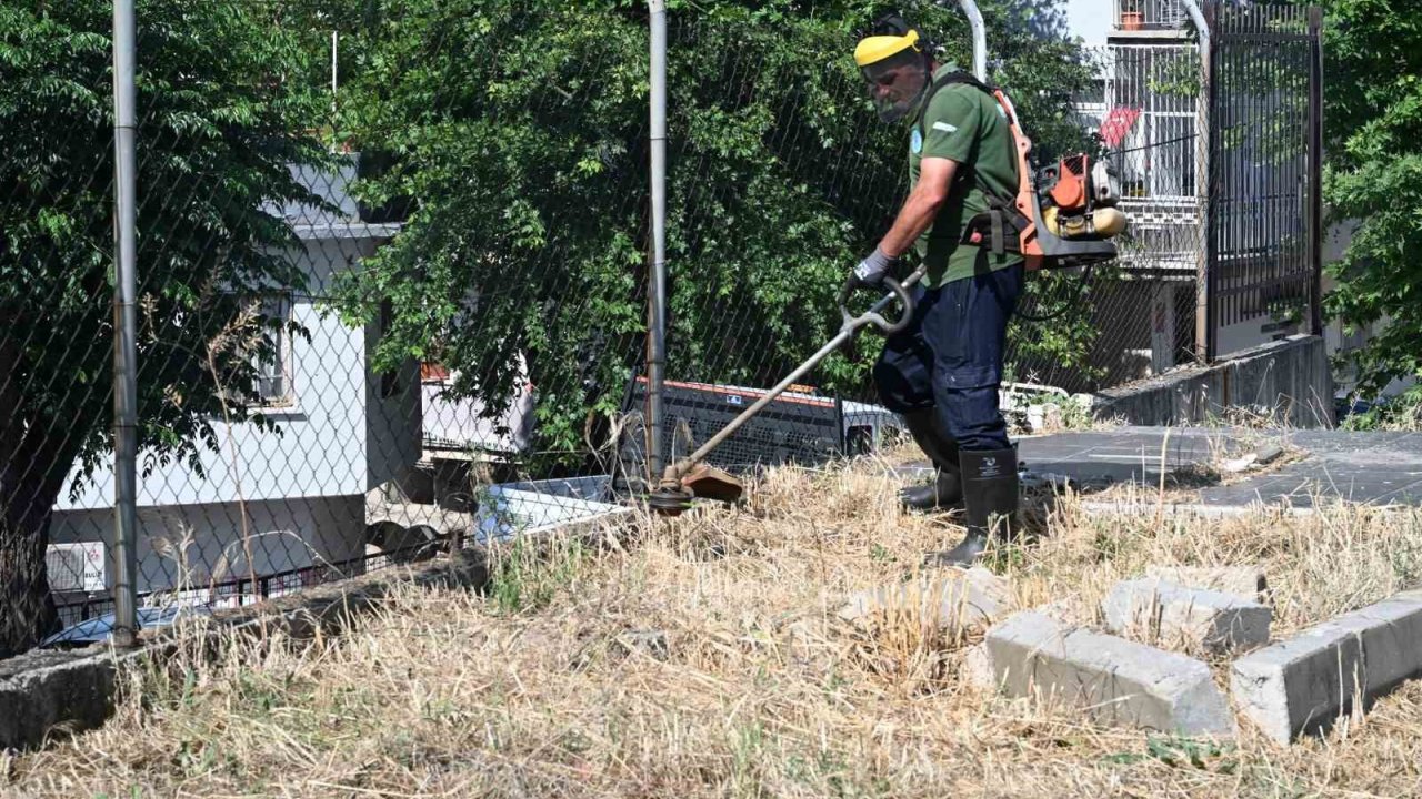 Su Depolarının Çevresinde Yangın Riskine Karşı Temizlik