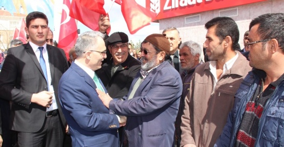 Bakan Ağbal Konya’da referandum çalışmalarına katıldı
