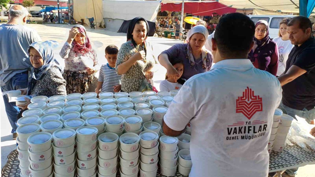 Köşk’te Aşure Hayrı Etkinliğine Yoğun İlgi