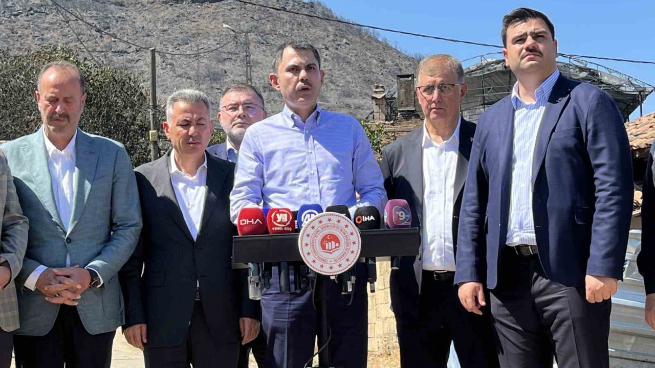 Bakan Kurum Açıkladı, Aydın’daki Hasar Tespit Çalışmaları Tamamlandı