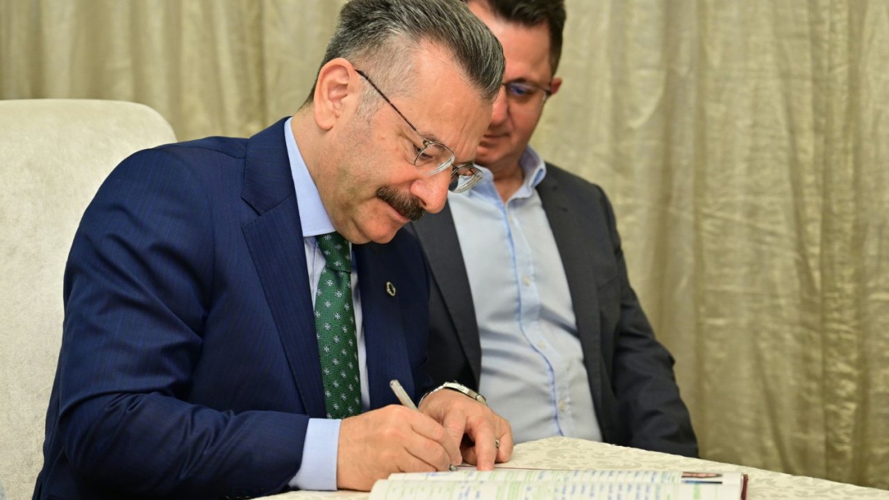 Vali Aksoy, Polis Memurunun Kızının Nikah Şahidi Oldu