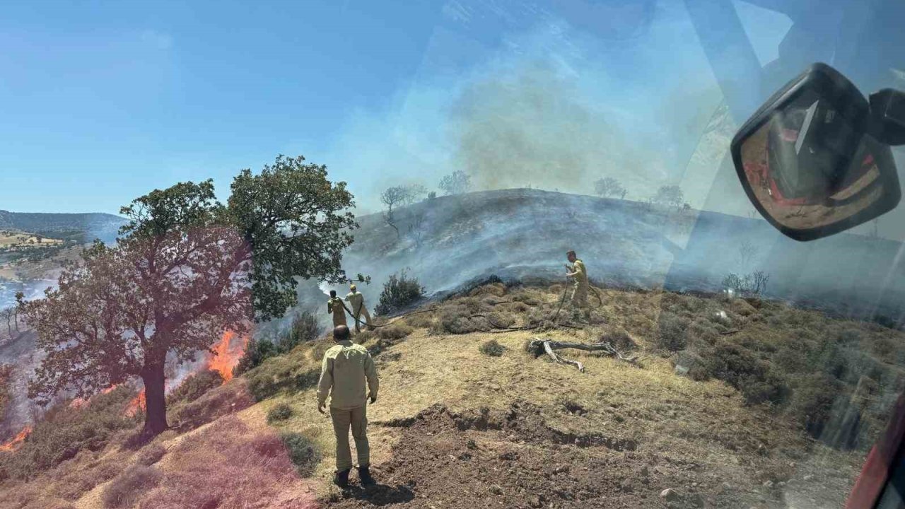 Çanakkale’de Makilik Alanda Yangın