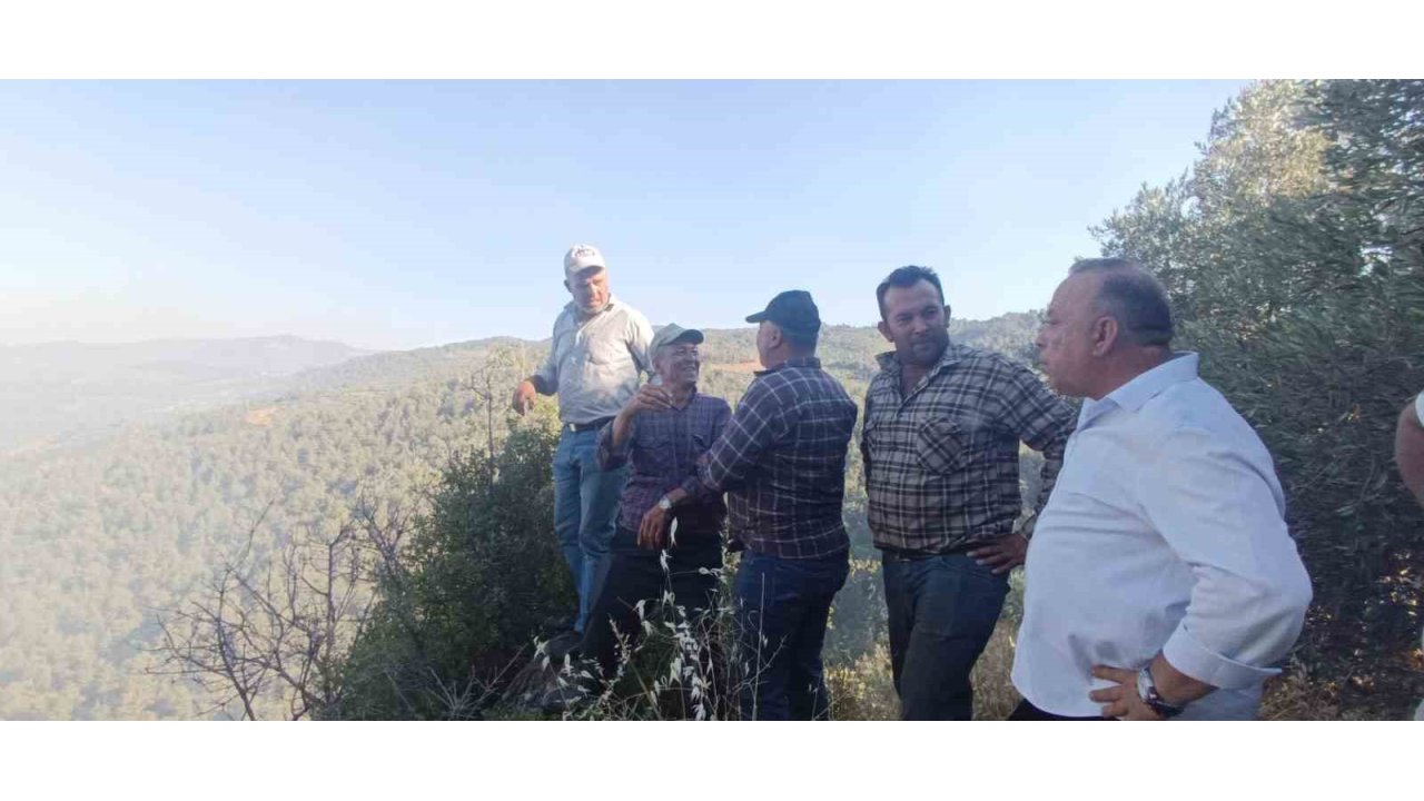 Bozdoğan Orman Yangınına Müdahale Sürüyor