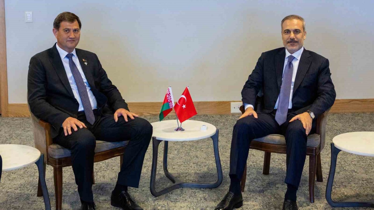 Dışişleri Bakanı Fidan, Belarus Dışişleri Bakanı Ryzhenkov İle Görüştü