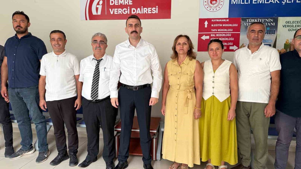 Demre Vergi Dairesi Müdürlüğü Hizmete Açıldı