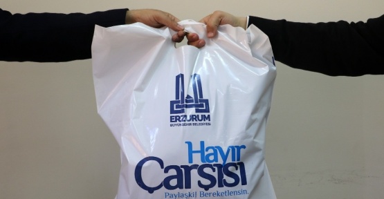 Hayır Çarşısı’ndan Pasinler’e yardım eli