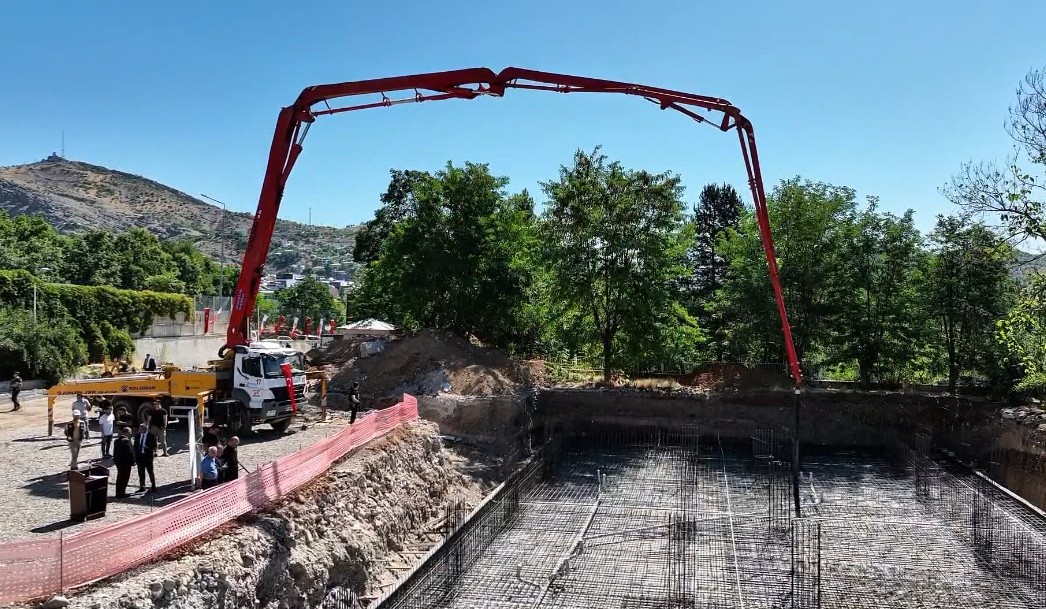 Tunceli’de Yeni Polisevinin Temeli Atıldı
