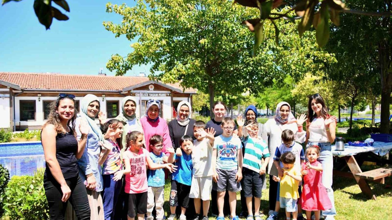 Engelsiz Yaşam Parkı’nda Özel Çocuklara Yaz Atölyesi Desteği