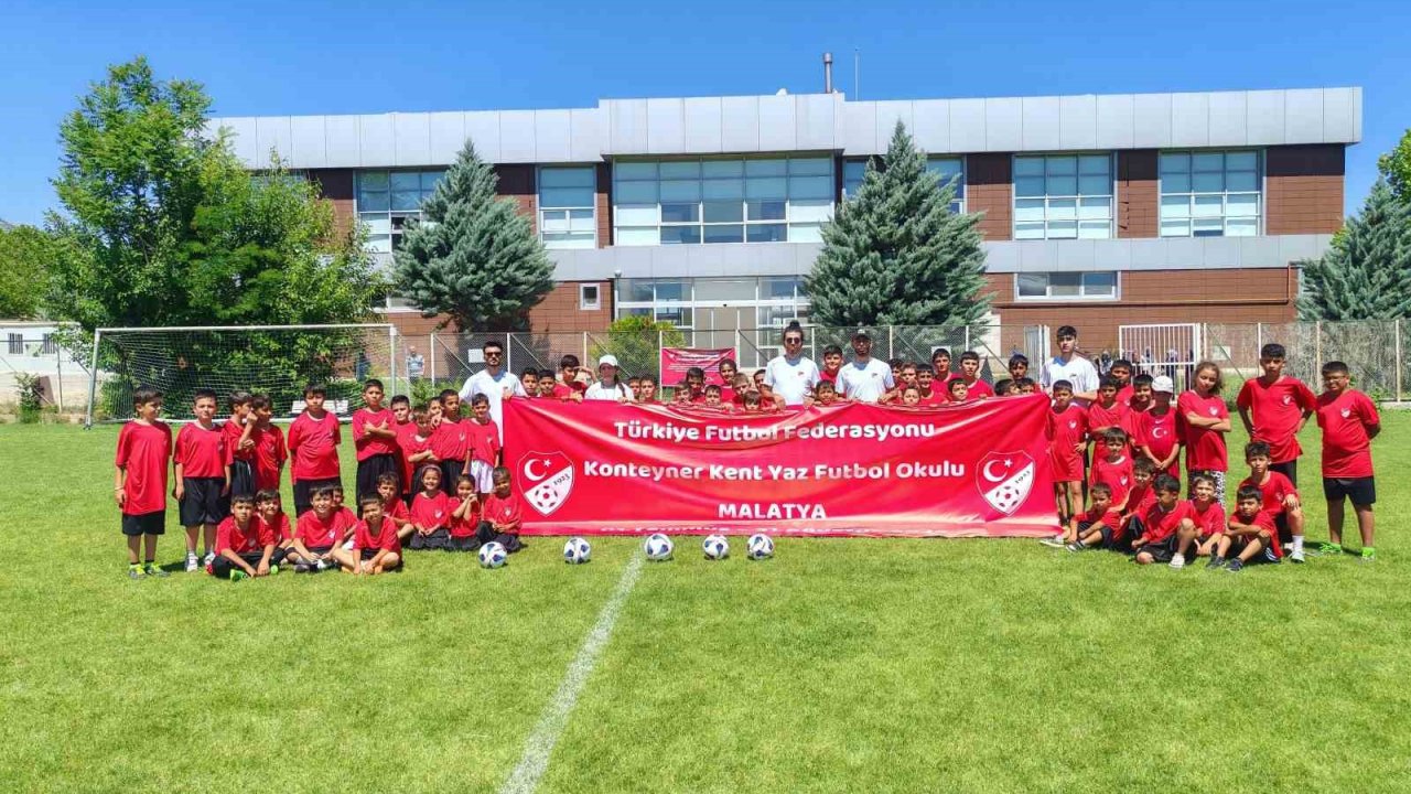Tff’den Malatya’da Yaz Futbol Okulu Etkinliği