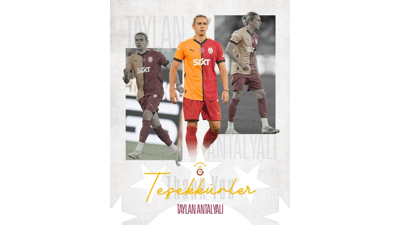 Galatasaray, Taylan Antalyalı’ya Veda Etti