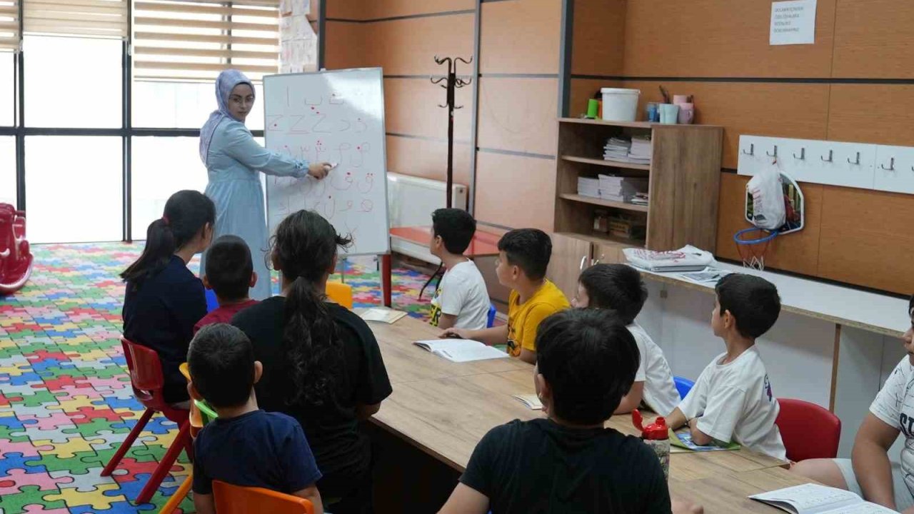 Elazığ’da Yaz Kursları Yoğun Katılımla Sürüyor