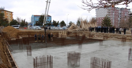 Seydişehir Adil Camisinin temeli atıldı