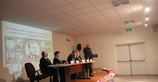 ‘102’inci Yılında Çanakkale Harekâtını Hatırlarken’ paneli