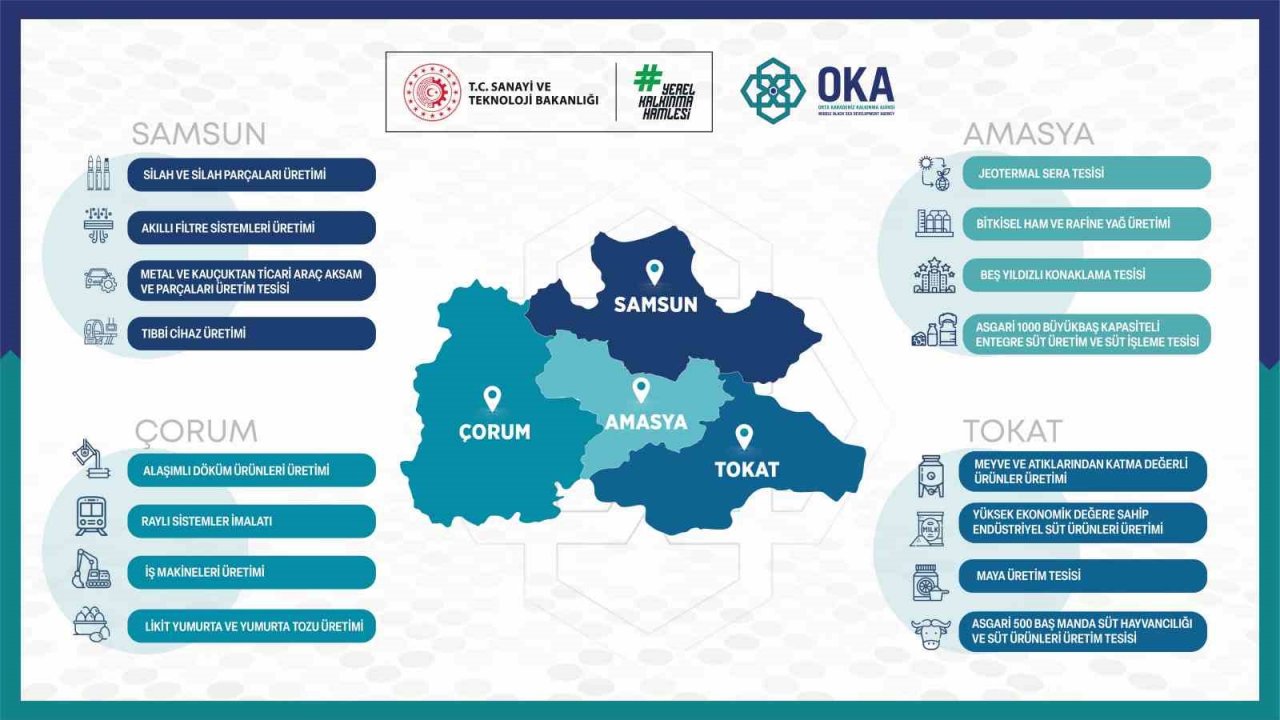 Yerel Kalkınma Hamlesi Programı Kapsamında Desteklenecek Sektörler Belirlendi