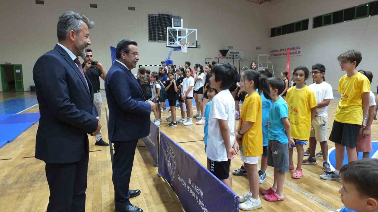 Balıkesir’de Yaz Spor Okullarına 1500 Çocuk Katılıyor