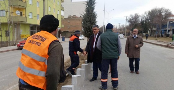 Ereğli’de çevre düzenleme çalışmaları sürüyor
