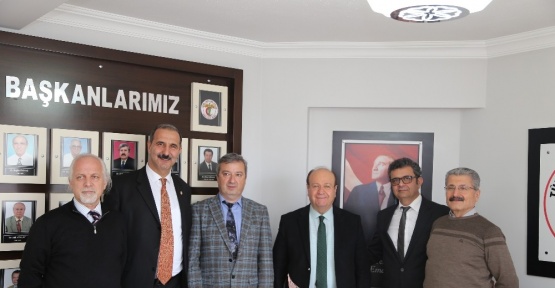 Başkan Özakcan, Aydın Tabip Odasını ziyaret etti
