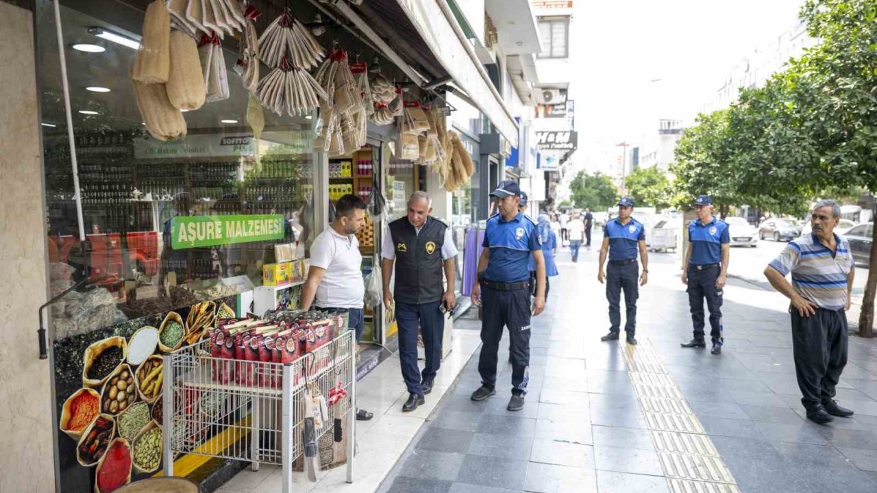 Mersin’de Kaldırım Ve Yol İşgaline Geçit Verilmiyor