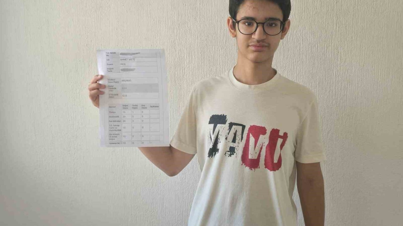 Tek Yanlışla Türkiye Birinciliğini Kaçırdı