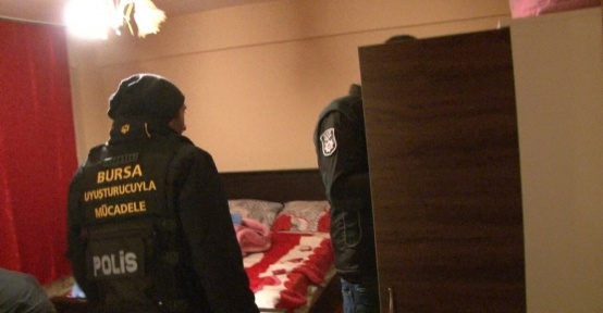 Bursa’da nefes kesen uyuşturucu operasyonu