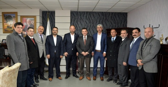 Başkan Bakıcı Büro-Sen temsilcileri ile görüştü