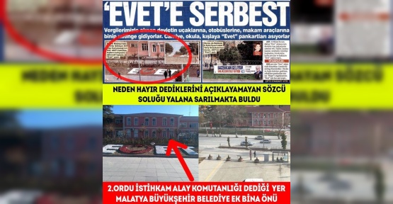 Malatya Büyükşehir Belediye Başkanı Çakır, gazete haberini yalanladı