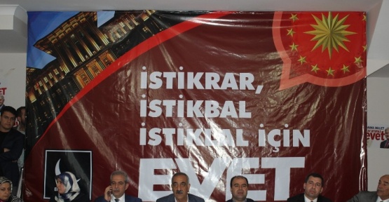 Şanlıurfa’da ilk Evet bürosu açıldı