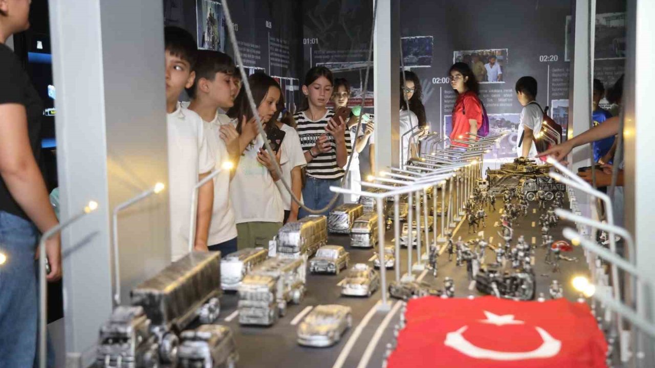 Canik’te 15 Temmuz Müzesi’ne Ziyaretçi Akını