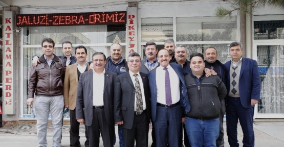 Başkan Duruay’dan esnafa referandum ziyareti