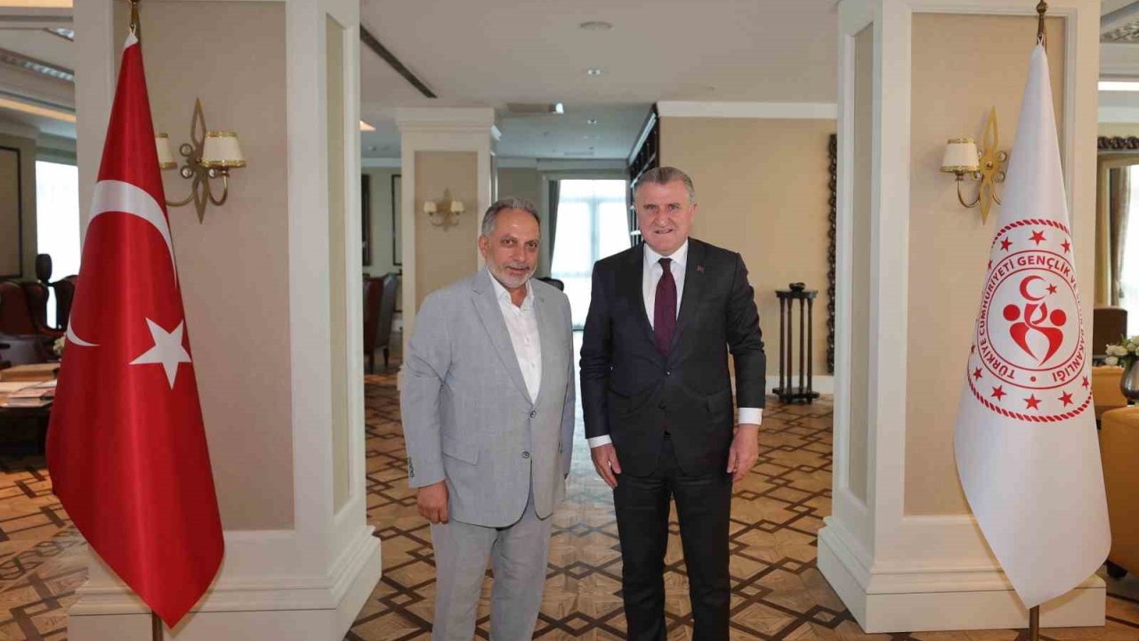 Başkan Yalçın’dan Bakan Bak’a Stadyum Ziyareti