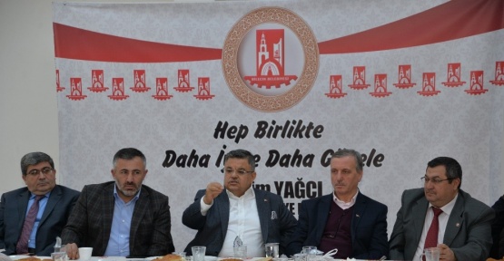 Başkan Yağcı Ertuğrulgazi Mahallesi sakinlerine referandumu anlattı
