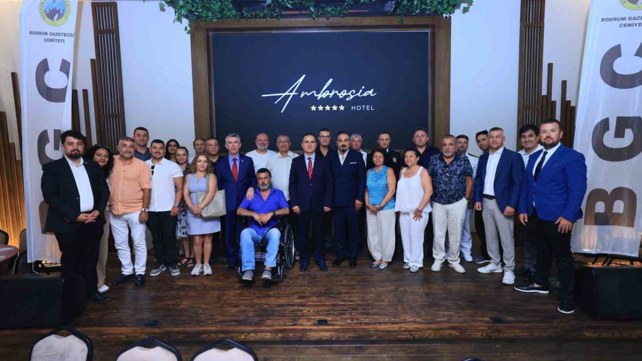 Muğla Valisi İdris Akbıyık, Bodrum Gazeteciler Cemiyeti’yle Buluştu