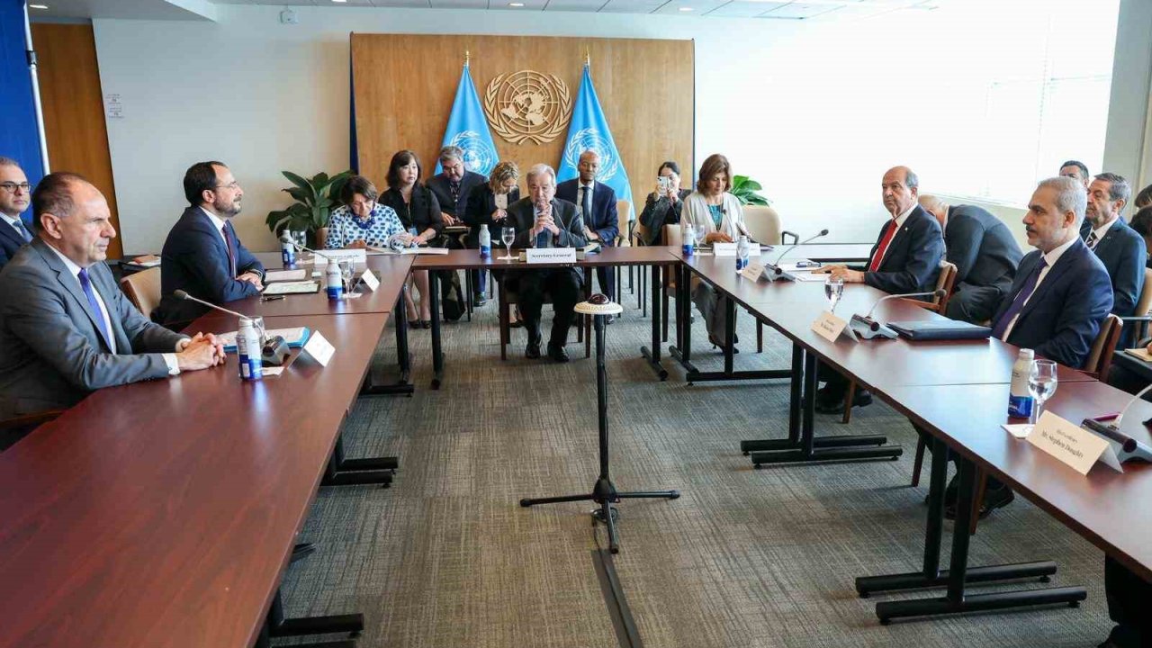 Dışişleri Bakanı Fidan, Bm İle Kıbrıs Konulu Genişletilmiş Formatlı Gayrıresmi Toplantısı’na Katıldı