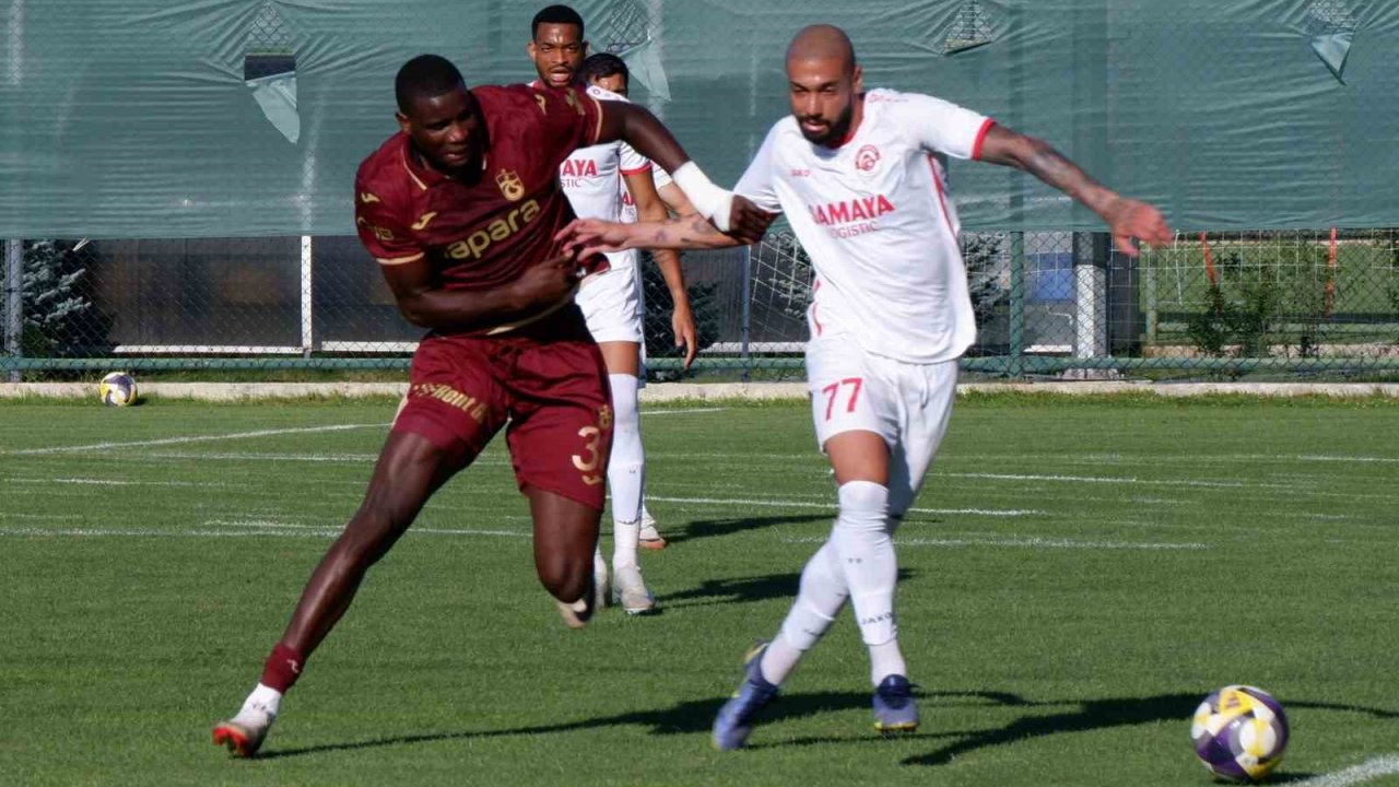 Hazırlık Maçı: Trabzonspor: 2 - Araz Nahçıvan: 3