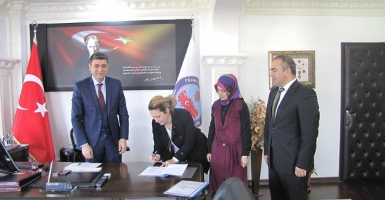 Kardeş okul projesi imzalandı