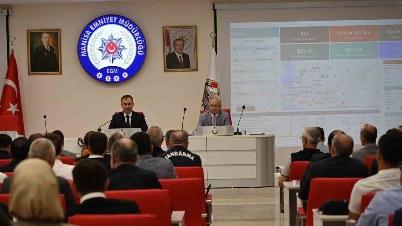 Manisa’da 2025 Yılı Kamu Yatırımları Değerlendirildi