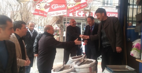 AK Parti’den esnaf ziyareti