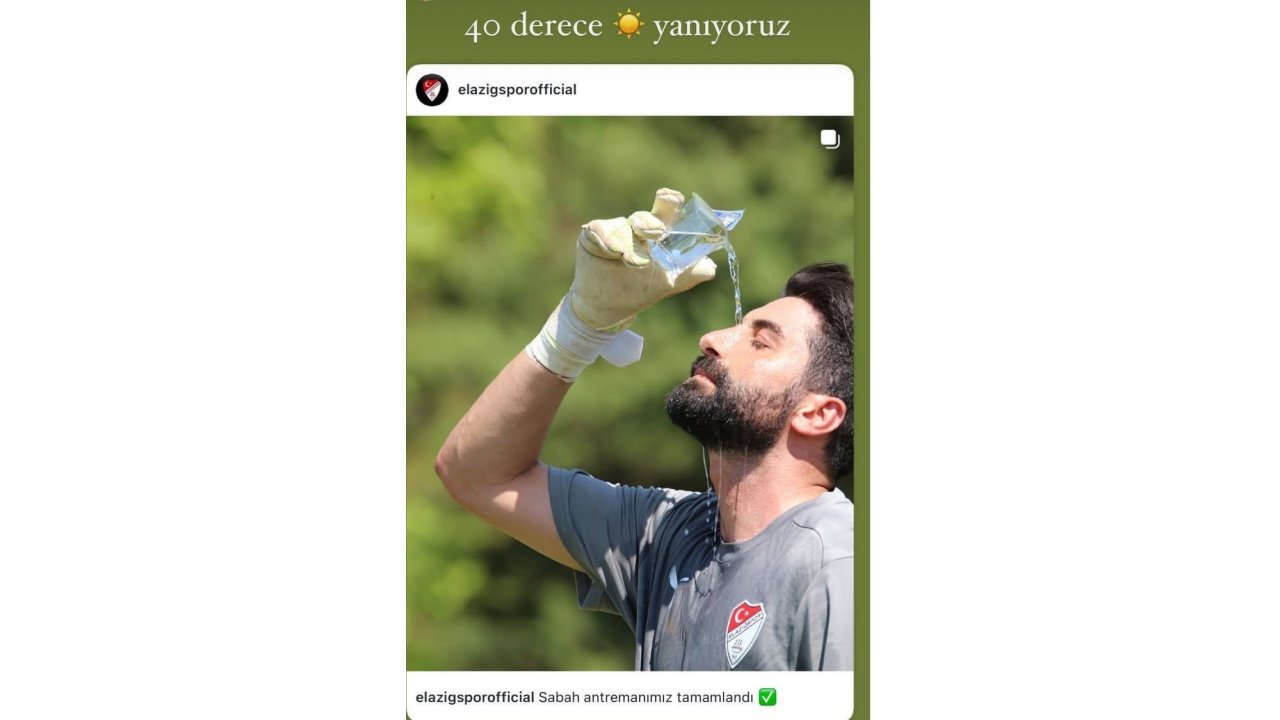 Elazığspor Kalecisi Muammer: ’’yanıyoruz’’