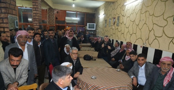 Ekinci mevsimlik tarım işçileriyle bir araya geldi