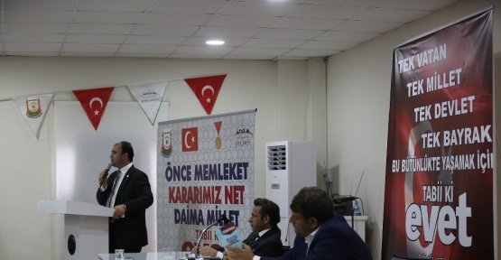 Çiftçi Akçakalelilerle bir araya geldi