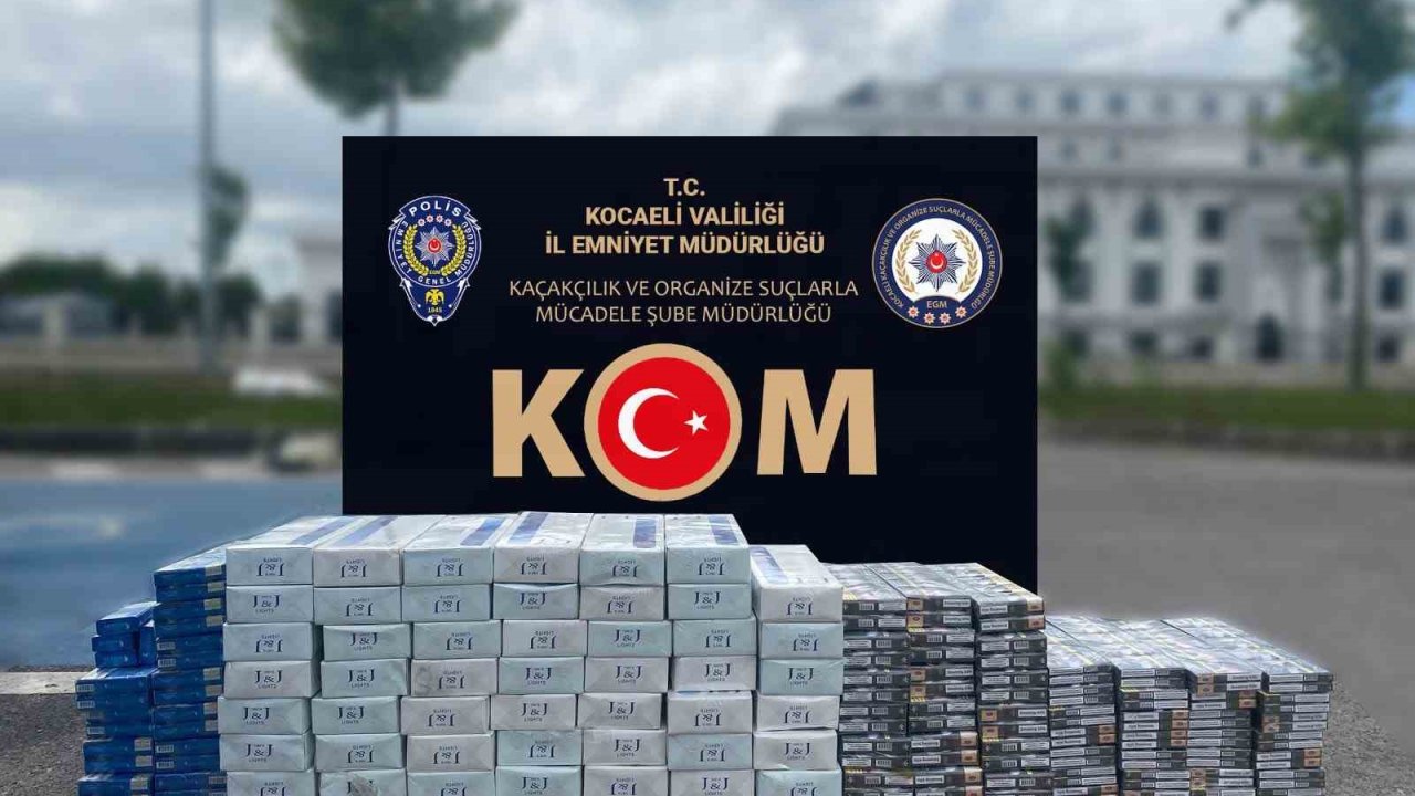 Tem Otoyolu’nda Bir Tırda 350 Paket Gümrük Kaçağı Sigara Ele Geçirildi