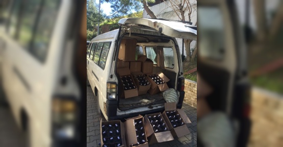 Marmaris’te sahte içki ele geçirildi